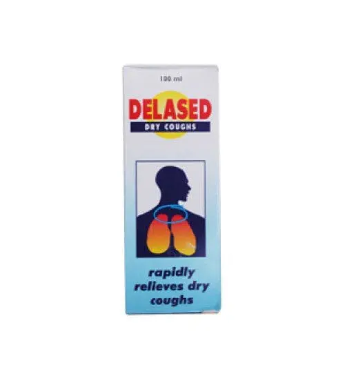 Delased Dry Cough Syrup. 100ml