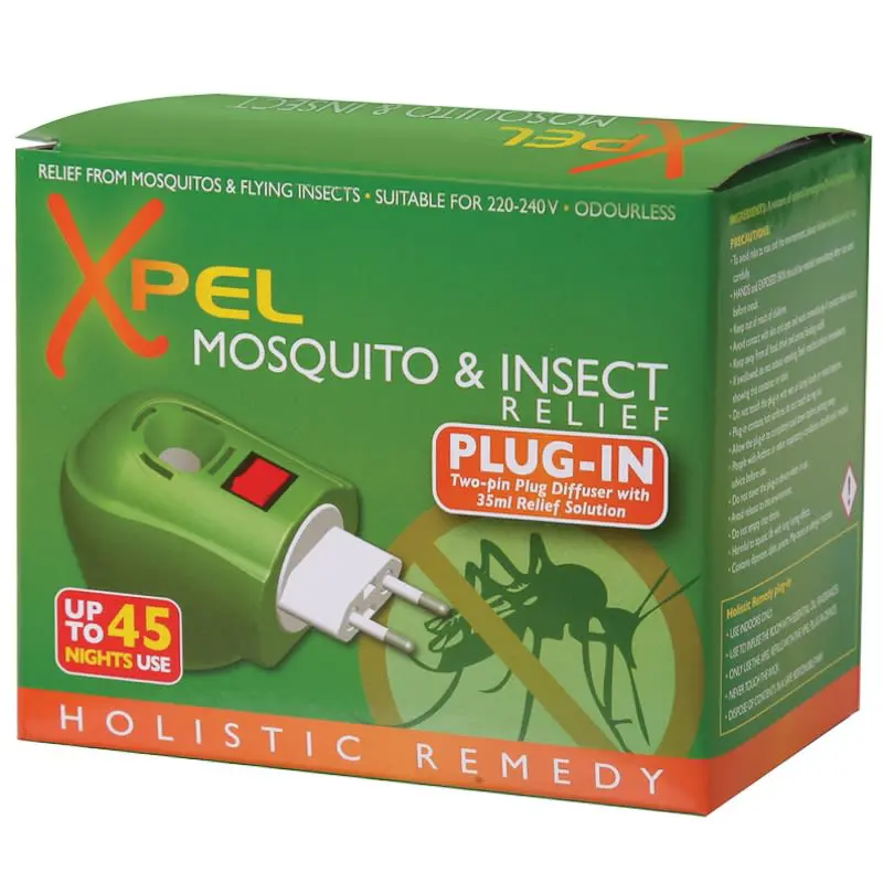 Xpel Mosquito and insect repellant plug in 35mls