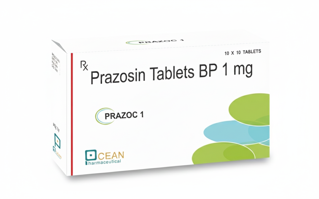 Prazosin 1 mg