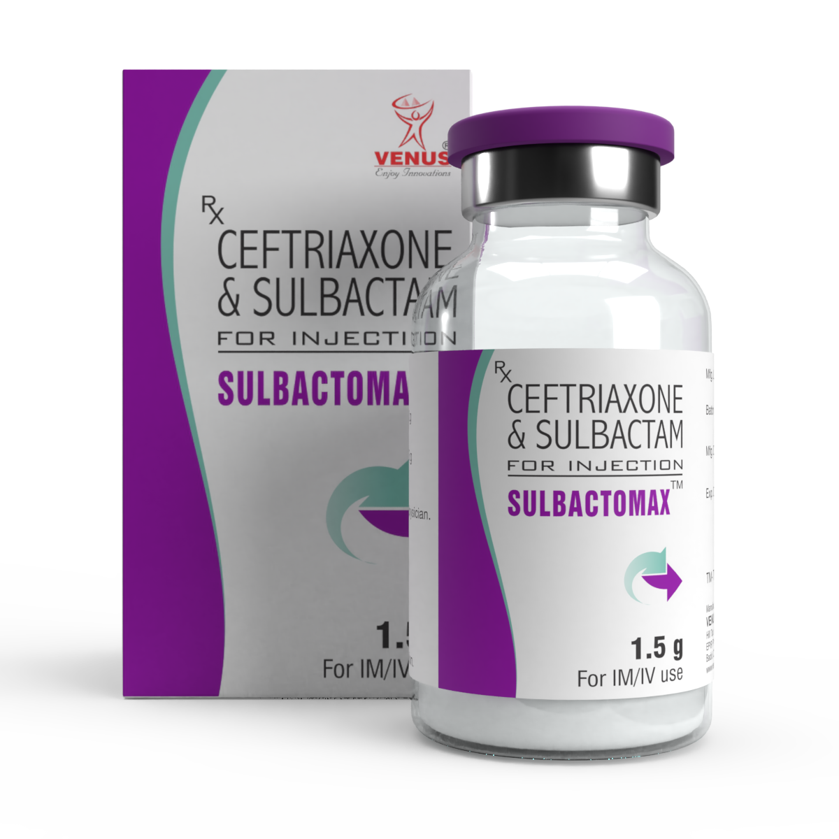 Ceftriaxone and Sulbactam Injection 1.5 gm